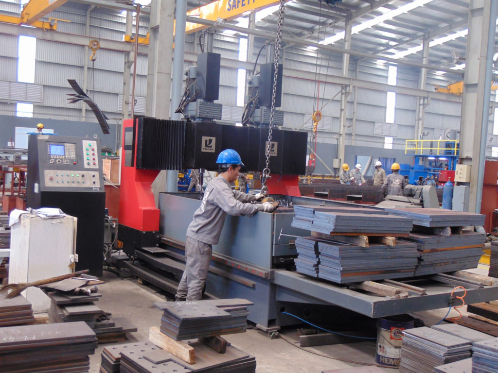NBL factory - CNC drilling and cutting